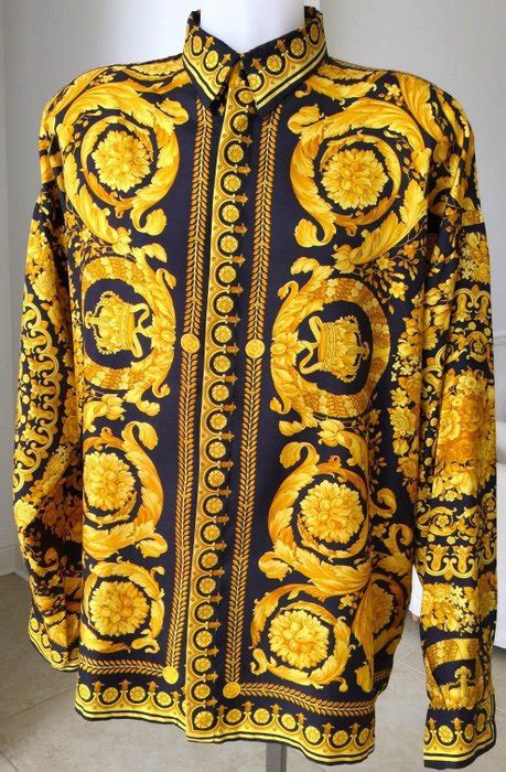 vintage versace shirts cheap|vintage gianni Versace label.